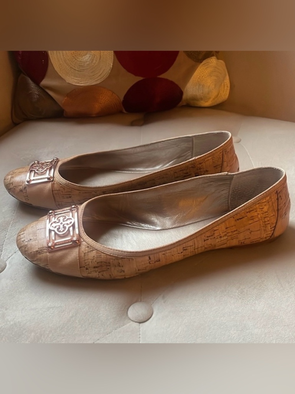 Isola cork ballet flats